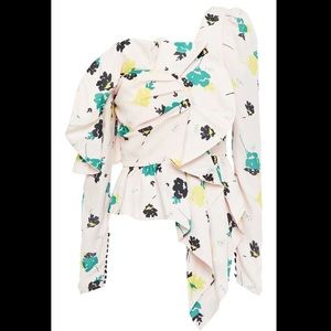 Self portrait floral top